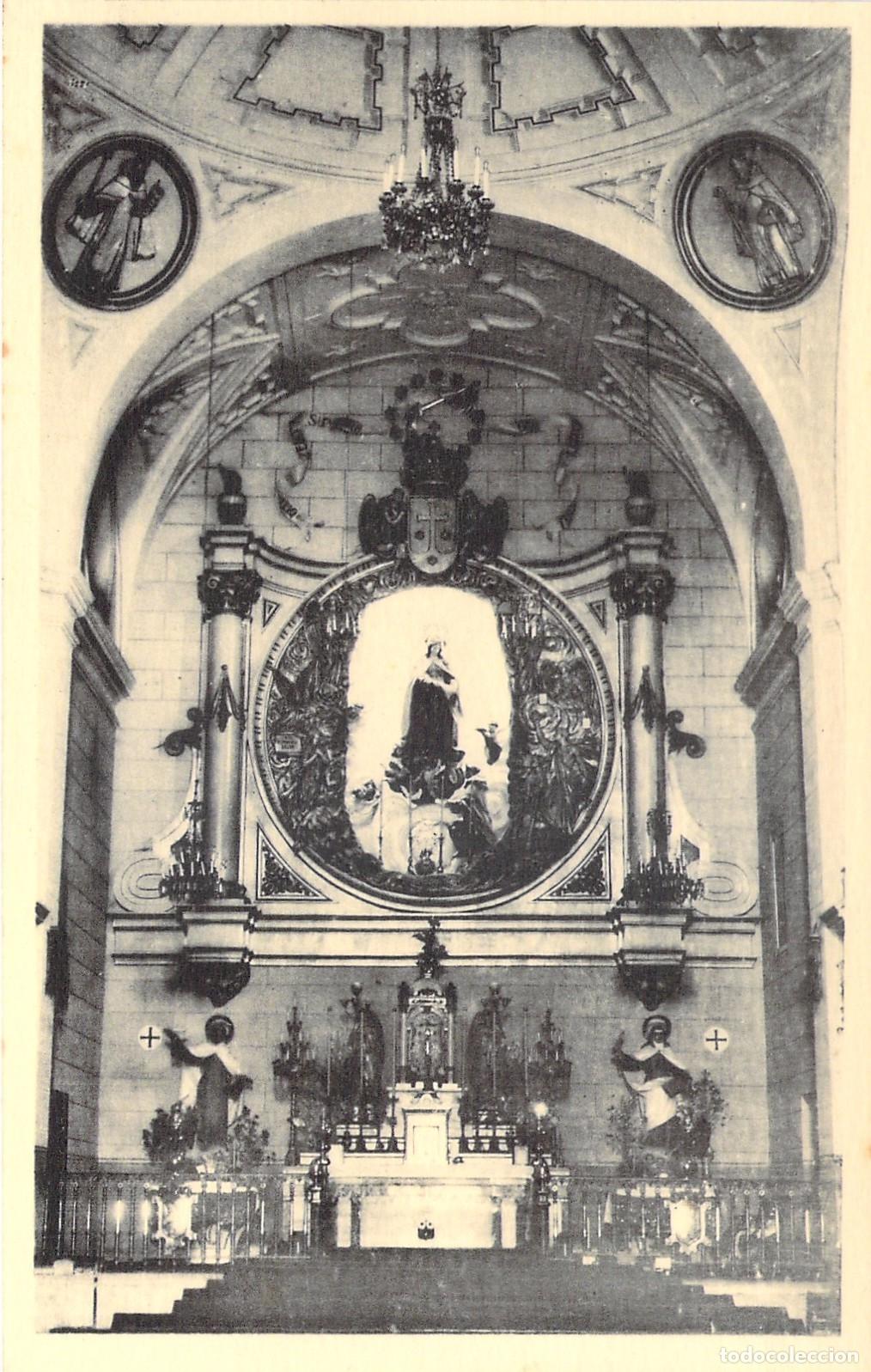 Postales: Postal Altar Mayor de la Iglesia de San Juan de la Cruz en Segovia