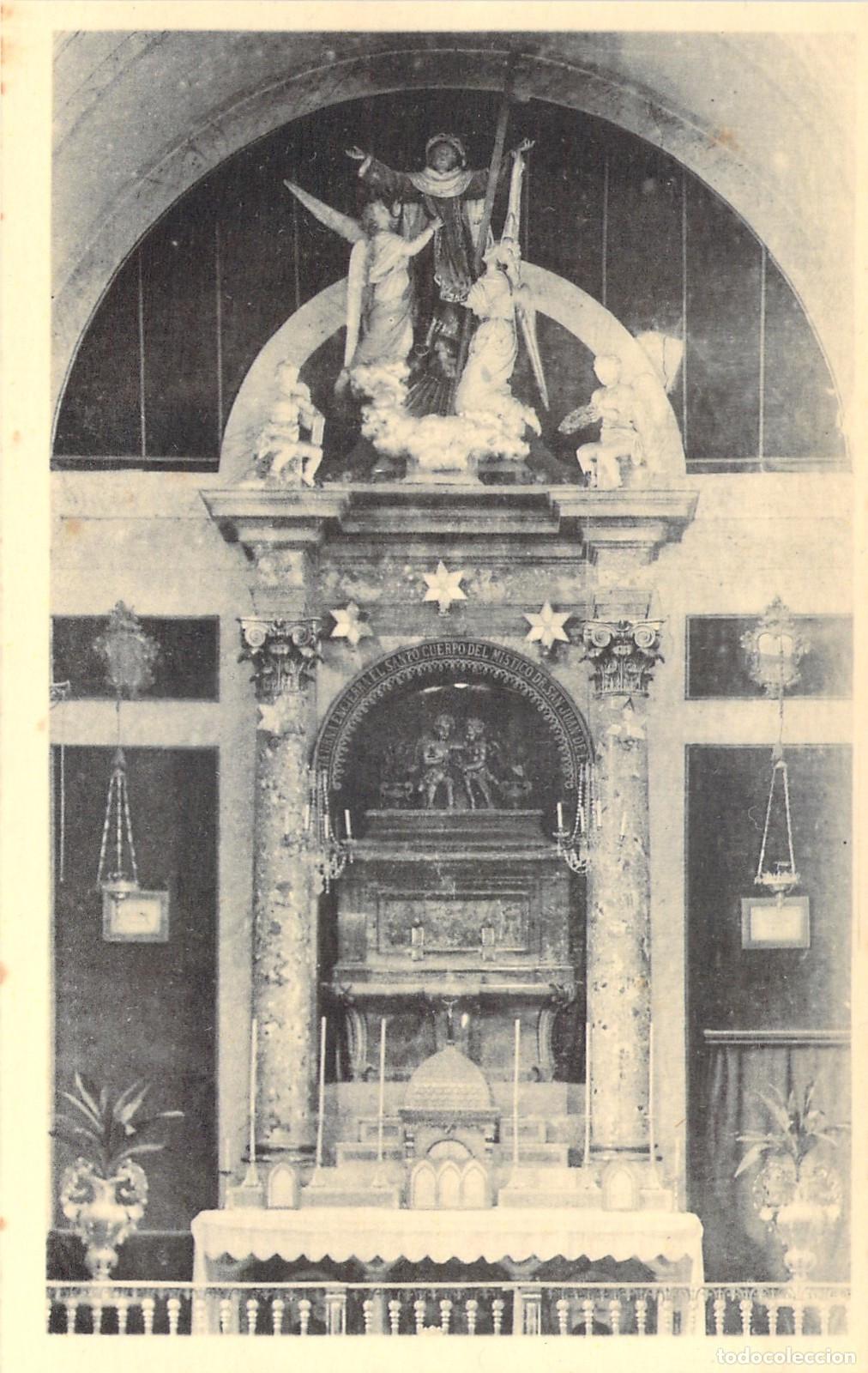 Postales: Postal Altar del Sepulcro de San Juan de la Cruz en Segovia