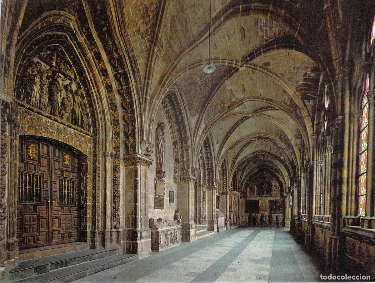 Postales: Postal de los Claustros y Capilla de Santa Catalina, Catedral de Burgos
