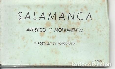 Postales: ALBUM 10 POSTALES SALAMANCA ARTISTICO Y MONUMENTAL 1&ordm; SERIE EDICIONES MANIPEL