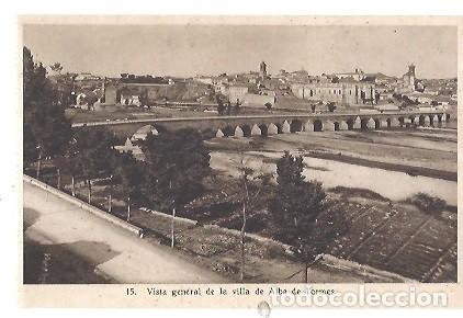 Postcards: ANTIGUA POSTAL 15 VISTA GENERAL DE LA VILLA DE ALBA DE TORMES