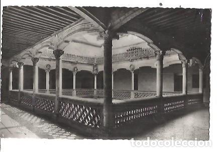 Postales: ANTIGUA POSTAL 43 SALAMANCA CASA DE LAS CONCHAS GALERIA ALTA HELIOTIPIA ARTISTICA