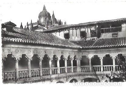 Postales: ANTIGUA POSTAL 46 SALAMANCA PATIO DE LAS DUE&Ntilde;AS HELIOTIPIA ARTISTICA