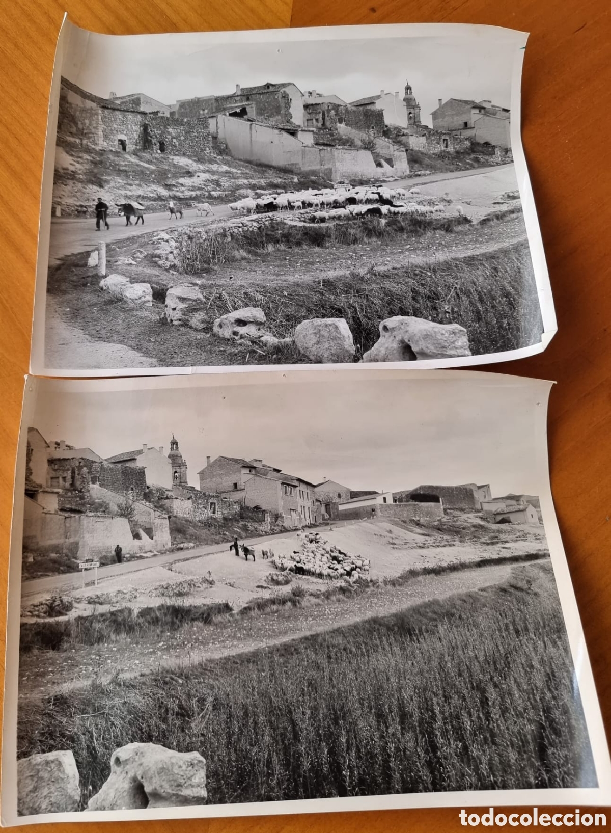 Postales: Fotos de Castromonte Valladolid originales a&ntilde;os 60 ved fotos