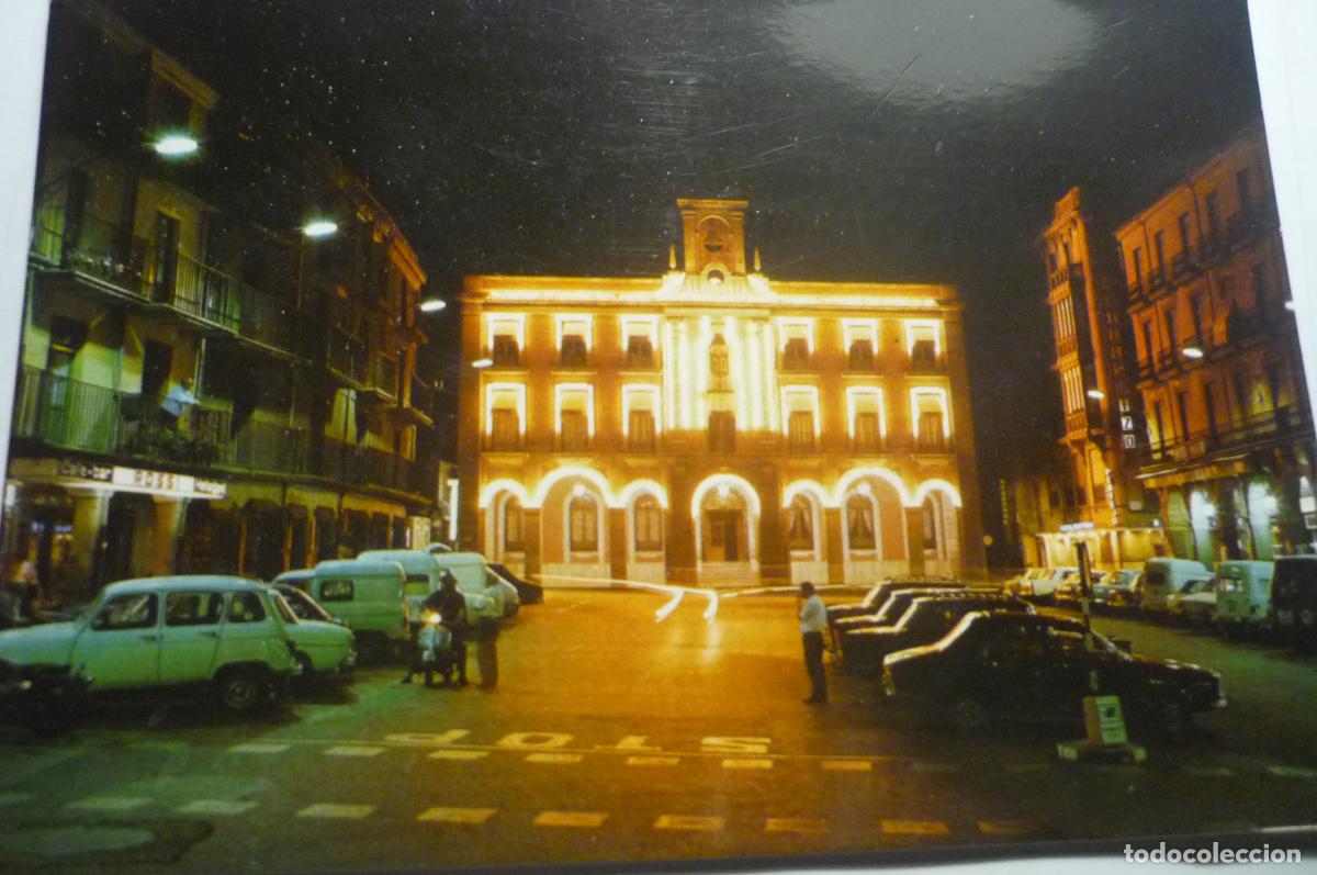 Postales: POSTAL ZAMORA PL. MAYOR NOCTURNA COCHES CM