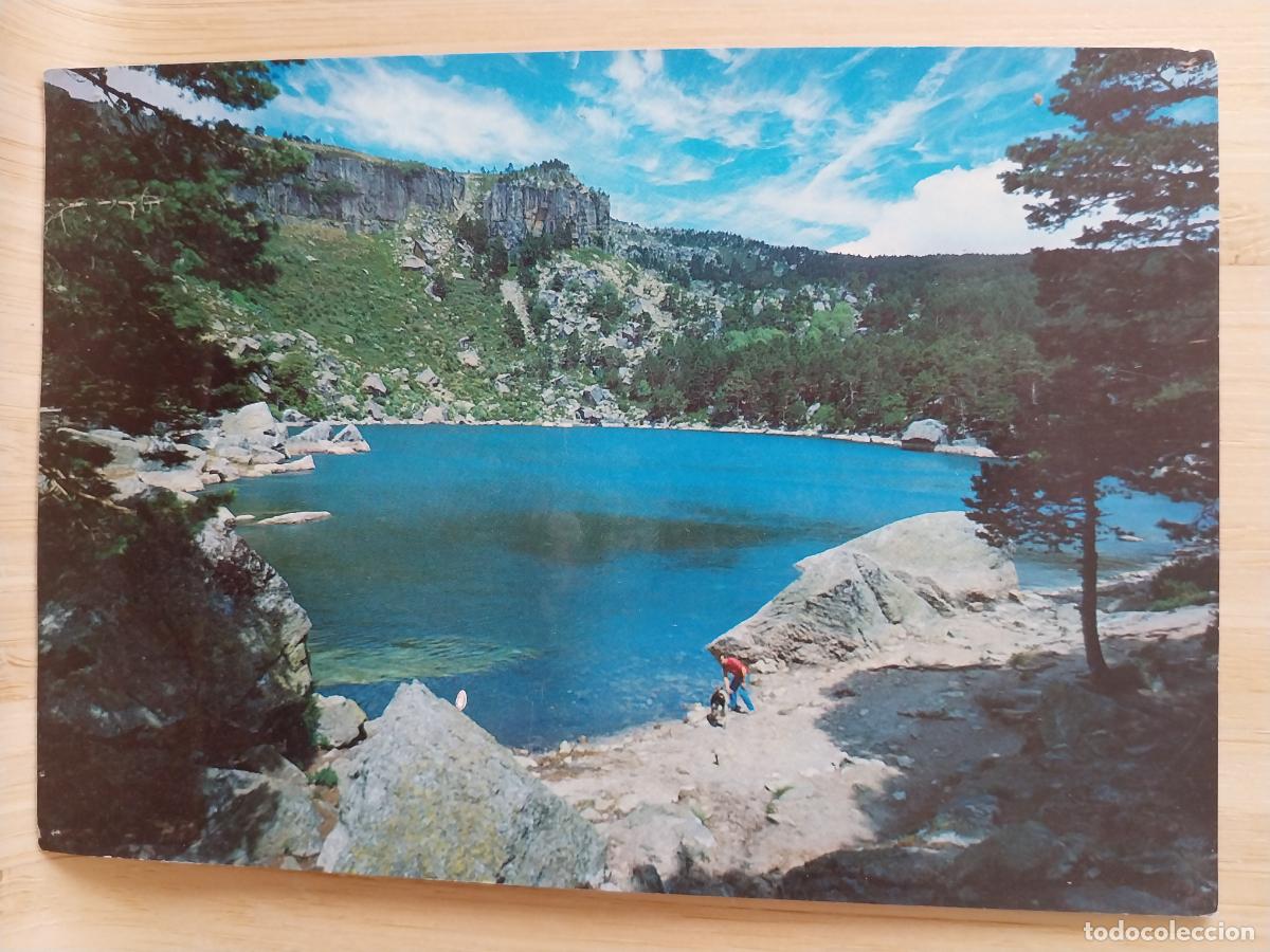 Postales: LAGUNA NEGRA VINUESA ED COMERCIAL ARAGONES 67 CIRCULADA A&Ntilde;O 1986
