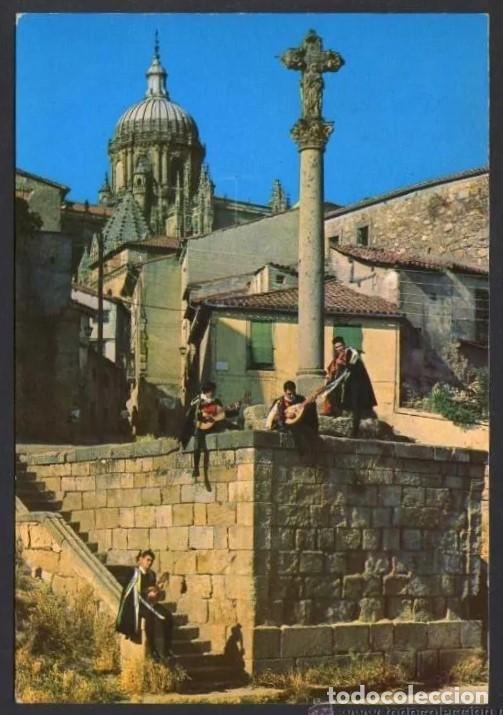 Cartoline: Salamanca. *Tunos...* Ed. Alarde n&ordm; 214. Circulada.