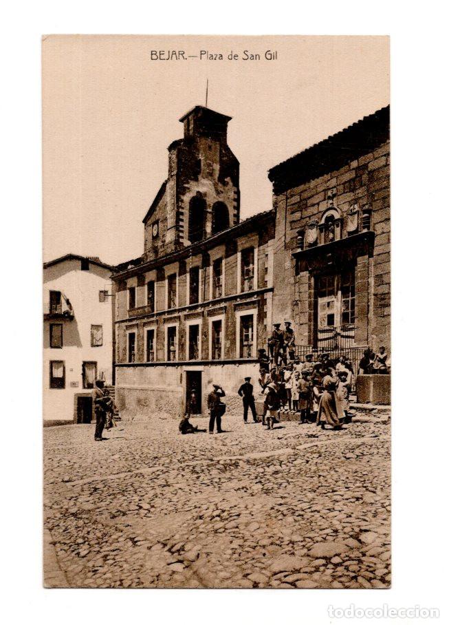Postales: B&Eacute;JAR.(SALAMANCA).- PLAZA DE SAN GIL.