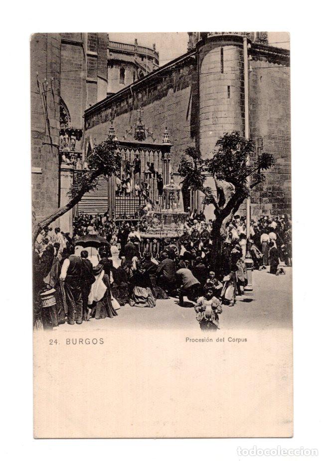 Postales: BURGOS.- PROCESI&Oacute;N DEL CORPUS. - Foto 1