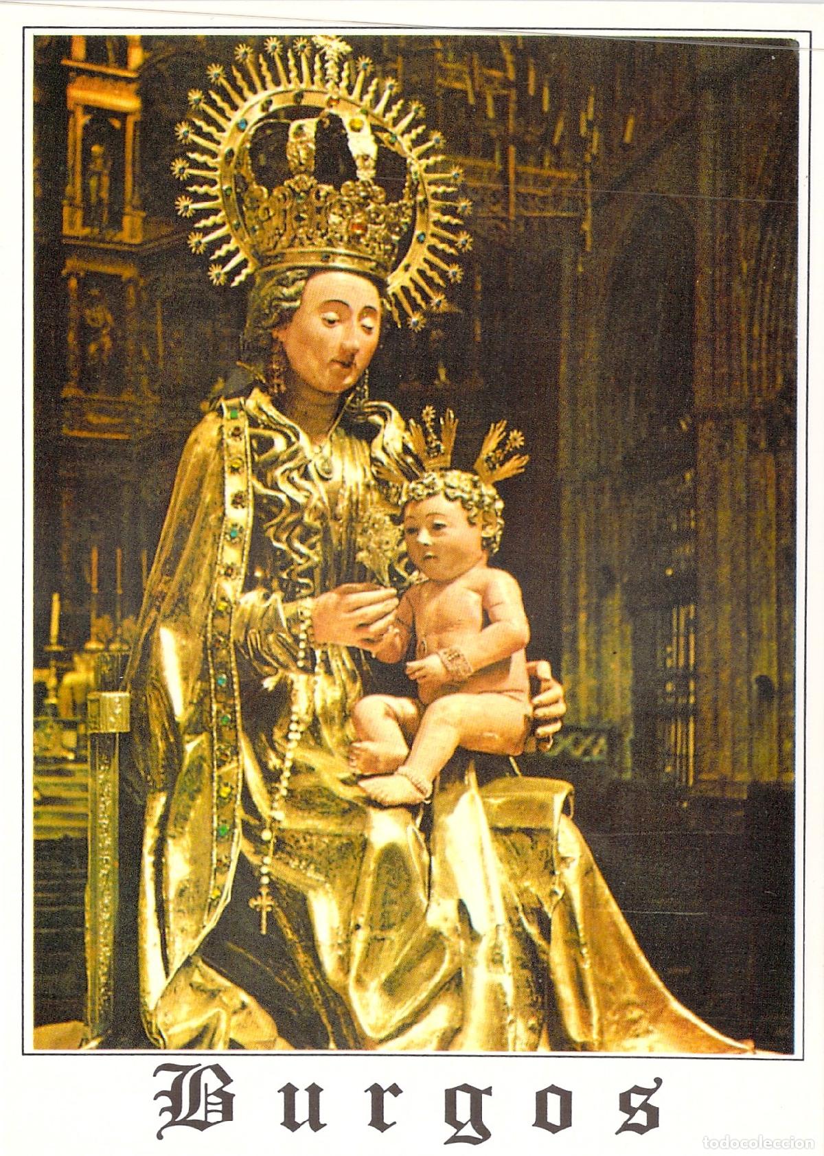 Postales: Postal de Santa Mar&iacute;a La Mayor, Patrona de Burgos