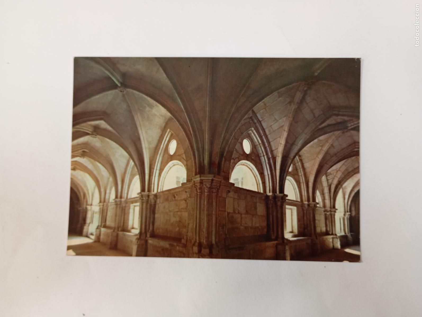 Postales: POSTAL DEL MONASTERIO DE SANTA MAR&Iacute;A DE LA HUERTA. SORIA. CLAUSTRO. TDKP28Z4