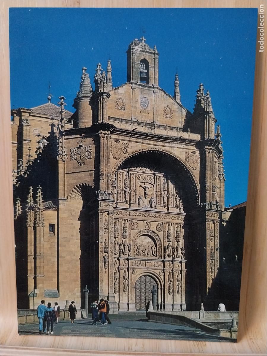 Postales: CONVENTO SAN ESTEBAN SALAMANCA ED SAN ESTEBAN S 509 A&Ntilde;O 1993 ANIMADA