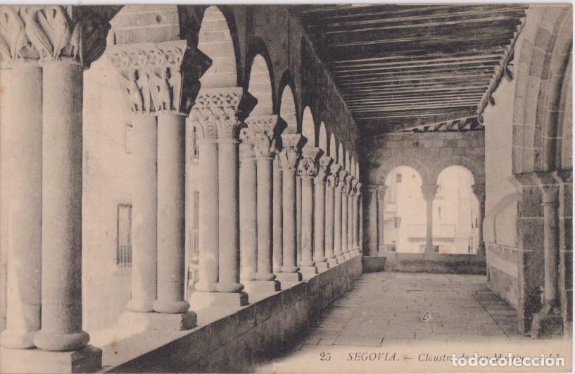 Postales: SEGOVIA, CLAUSTRO DE SAN MARTIN - LL N&ordm;25 - S/C