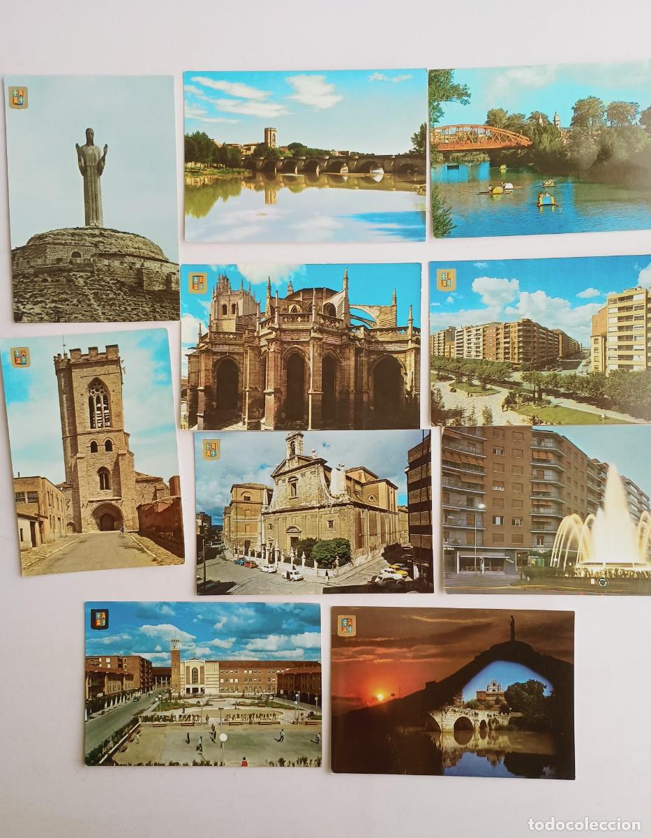 Postales: LOTE 10 POSTALES PALENCIA A&Ntilde;OS 60 SIN CIRCULAR