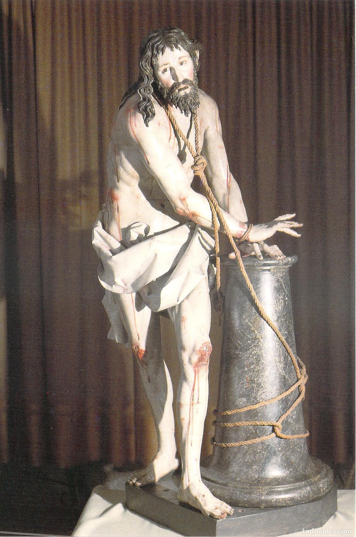 Postales: Postal de Avila, Cristo a la Columna por Gregorio Fern&aacute;ndez