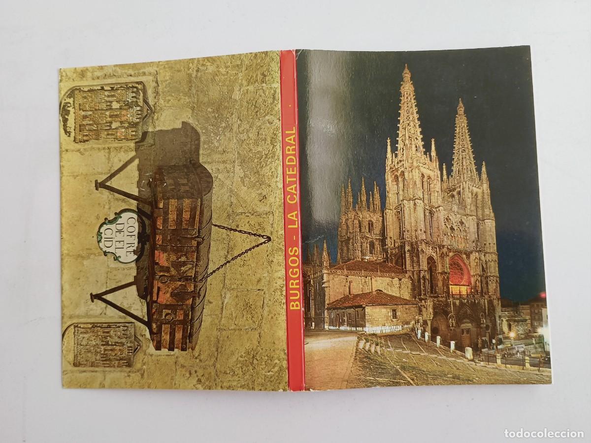 Postales: LIBRITO 12 POSTALES CATEDRAL DE BURGOS A&Ntilde;OS 60 SIN CIRCULAR