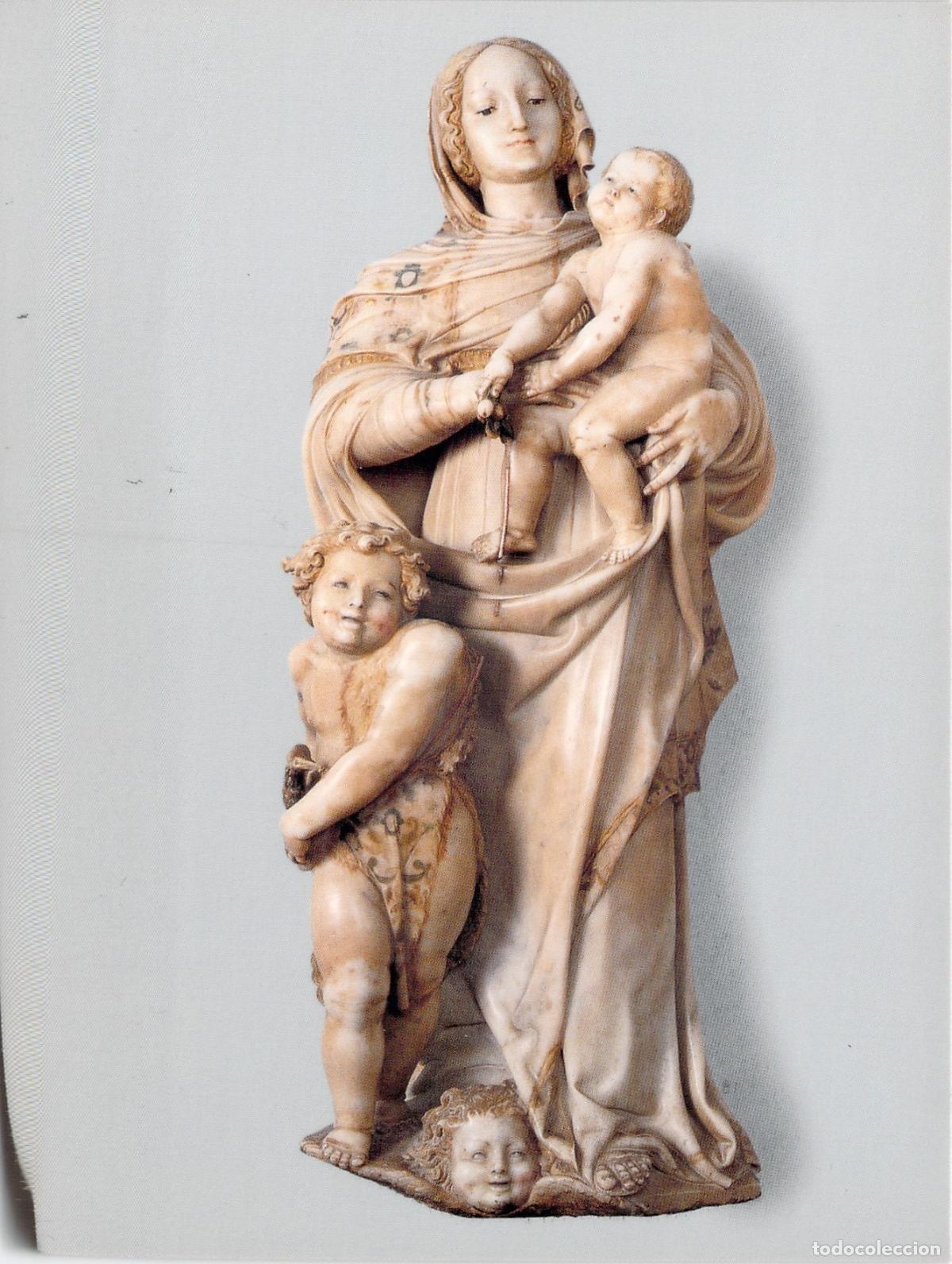 Postales: Postal Virgen con Ni&ntilde;o y San Juan, Museo Catedralicio de Zamora