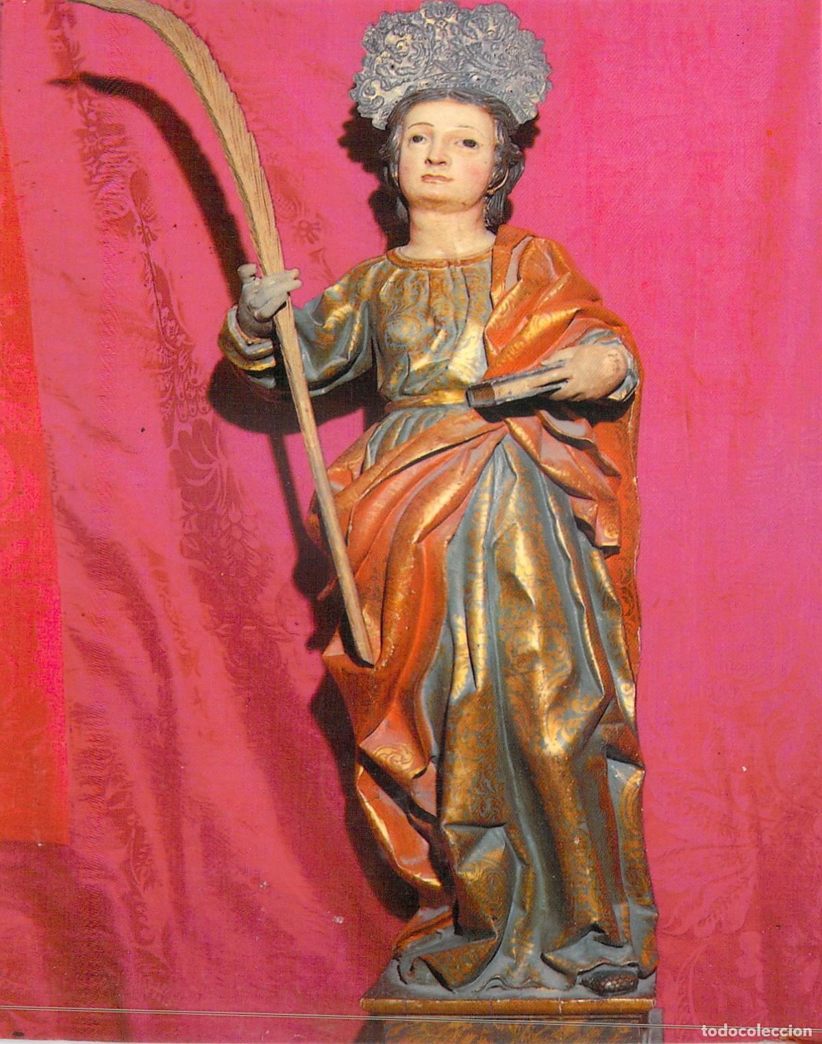 Postales: Postal Santa Marta Virgen y M&aacute;rtir Patrona de Astorga