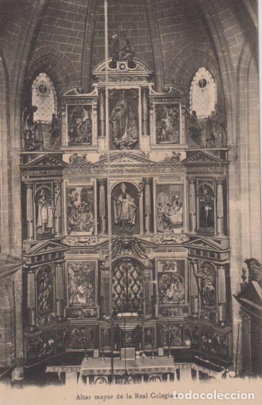 Postales: LE&Oacute;N, SAN ISIDORO, EL ALTAR MAYOR DE LA REAL COLEGIATA - S/C
