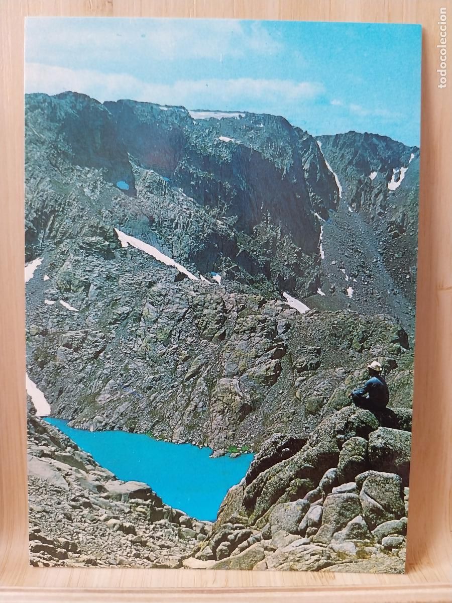 Postales: SIERRA DE GREDOS LAGUNA ED FITER 56 A&Ntilde;O 1969 SC ORIGINAL MONTA&Ntilde;AS