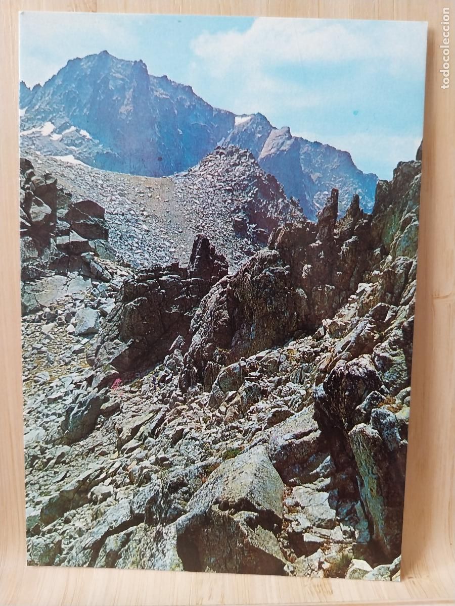 Postales: CRESTAS SIERRA DE GREDOS ED FITER 61 A&Ntilde;O 1969 SC ORIGINAL MONTA&Ntilde;AS