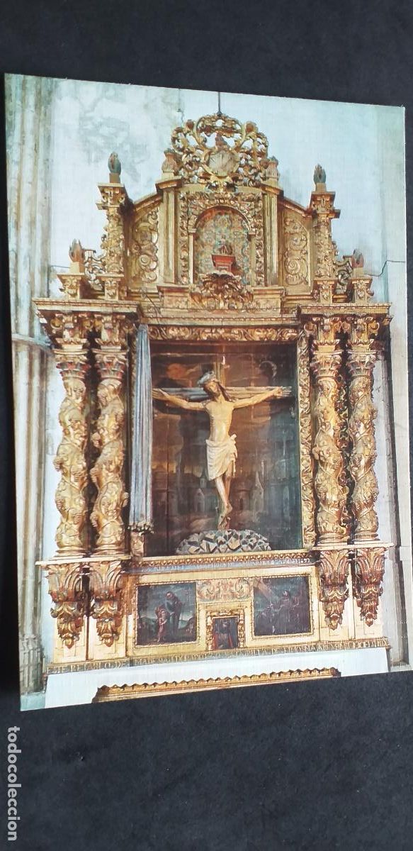 Postales: SORIA-V29-II-150X105mm.-NO ESCRITA-CALATA&Ntilde;AZOR-SANTISIMO CRISTO DEL AMPARO-SIGLO XIV