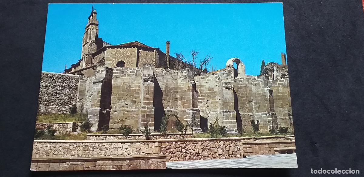 Postales: SORIA-V29-II-150X105mm.-NO ESCRITA-MURALLAS E IGLESIA DE SAN FRANCISCO