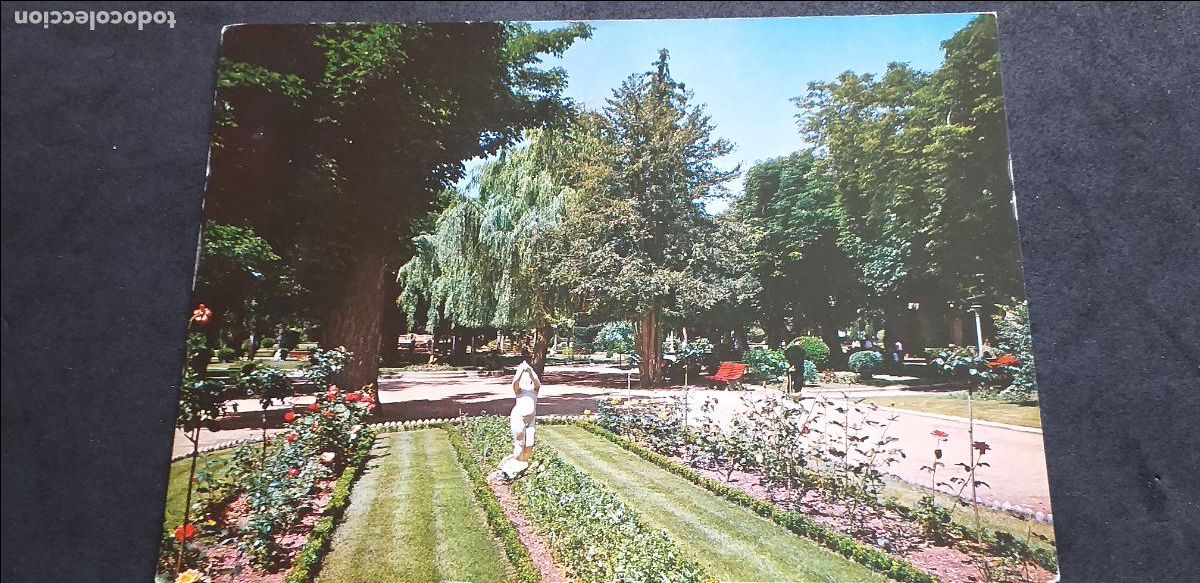 Postales: SORIA-V29-II-150X105mm.-NO ESCRITA-JARDINES DEL PARQUE