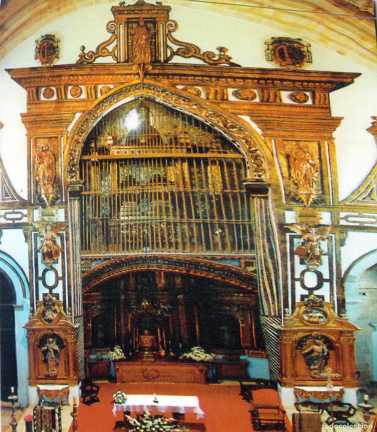 Postales: Postal de la Capilla Mayor de la Iglesia de San Pedro y San Ildefonso