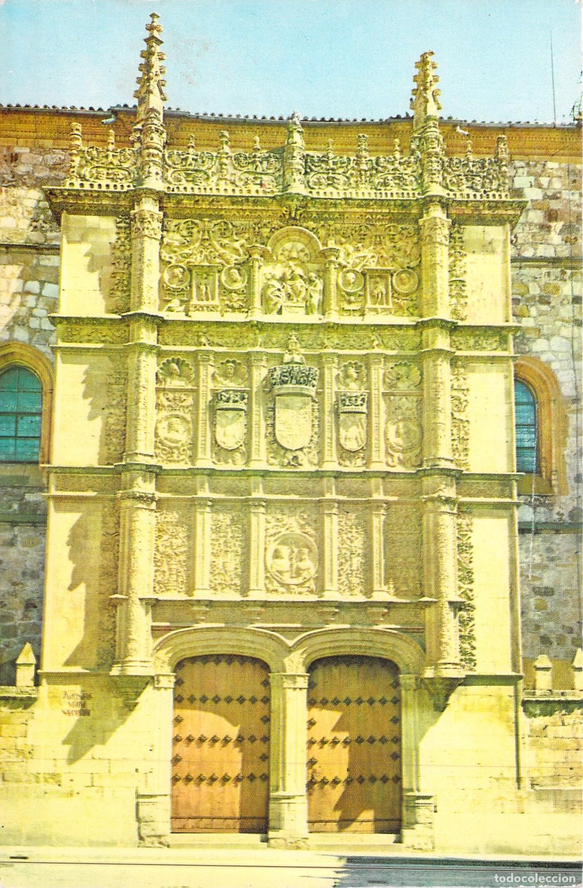 Postales: Postal Fachada de la Universidad de Salamanca, Estilo Plateresco