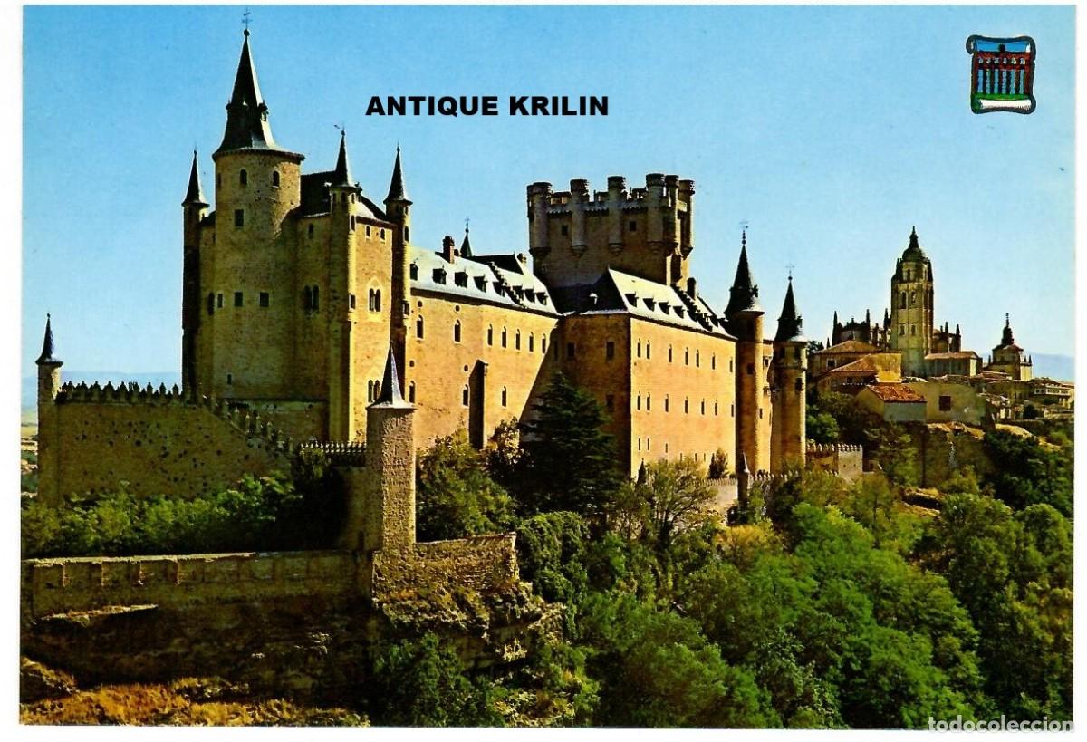 Postales: SEGOVIA N&ordm; 4179 EL ALCAZAR Y LA CATEDRAL / EDICIONES PERGAMINO / SIN FRANQUEAR