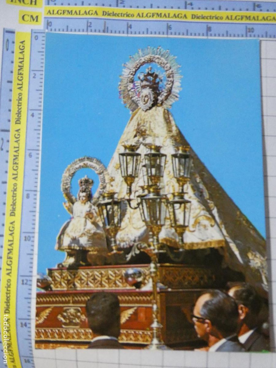 Postales: POSTAL DE &Aacute;VILA. A&Ntilde;O 1968. RELIGIOSA SEMANA SANTA. PIEDRAHITA NTRA SRA DE LA VEGA. FITER. 1392