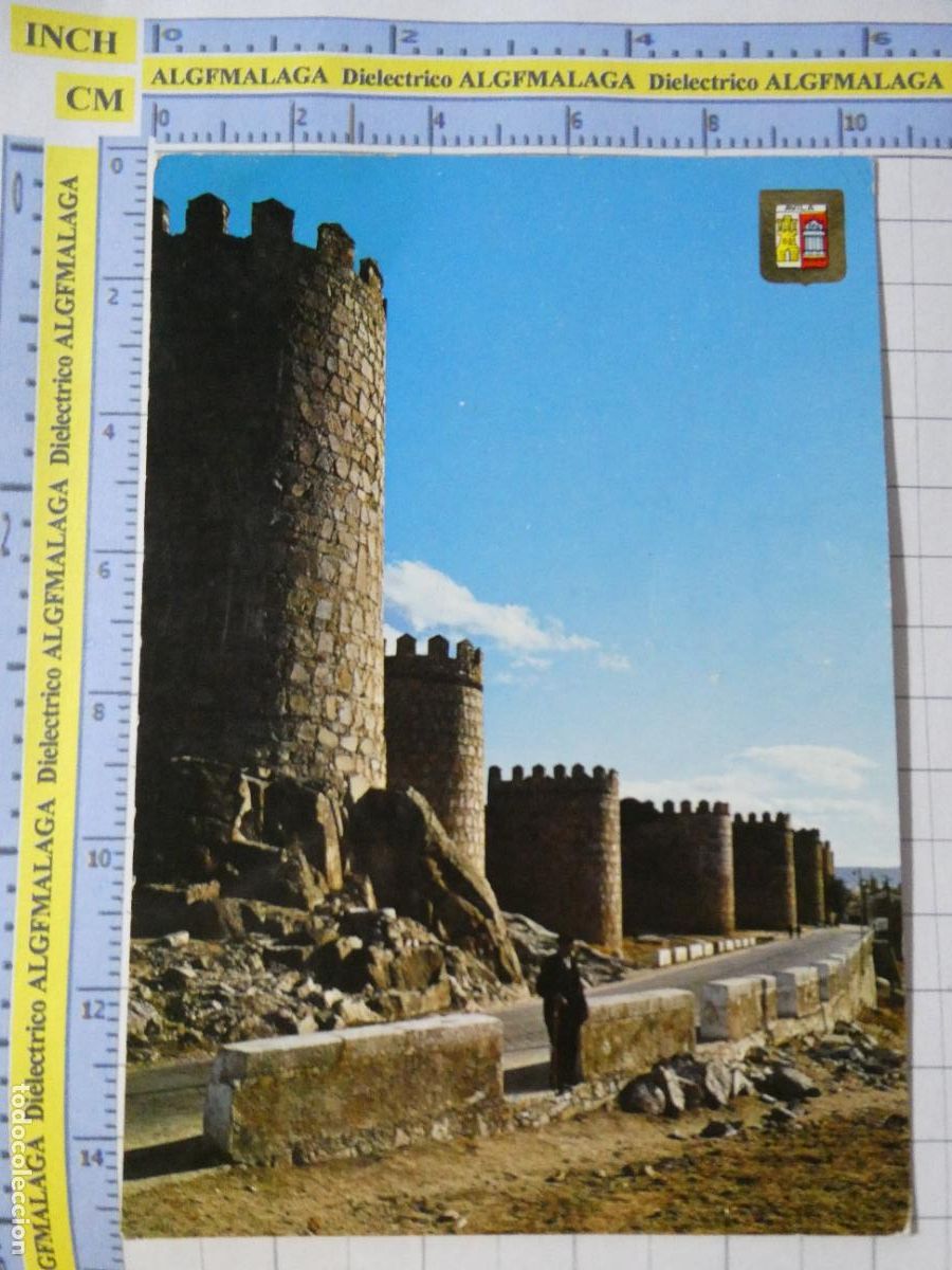 Postales: POSTAL DE &Aacute;VILA. A&Ntilde;O 1966. MURALLAS 40 ESCUDO ORO. 1410