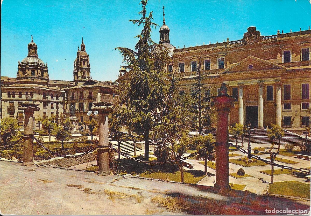 Postales: [POSTAL] Plaza y Colegio Anaya. Salamanca (circulada)