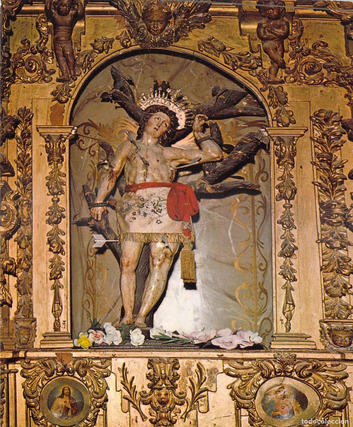 Postales: Postal de San Sebasti&aacute;n, Patrono de Ciudad Rodrigo, Salamanca
