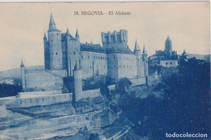 Postales: SEGOVIA, EL ALCAZAR - GRAFOS MADRID - ESCRITA 1935