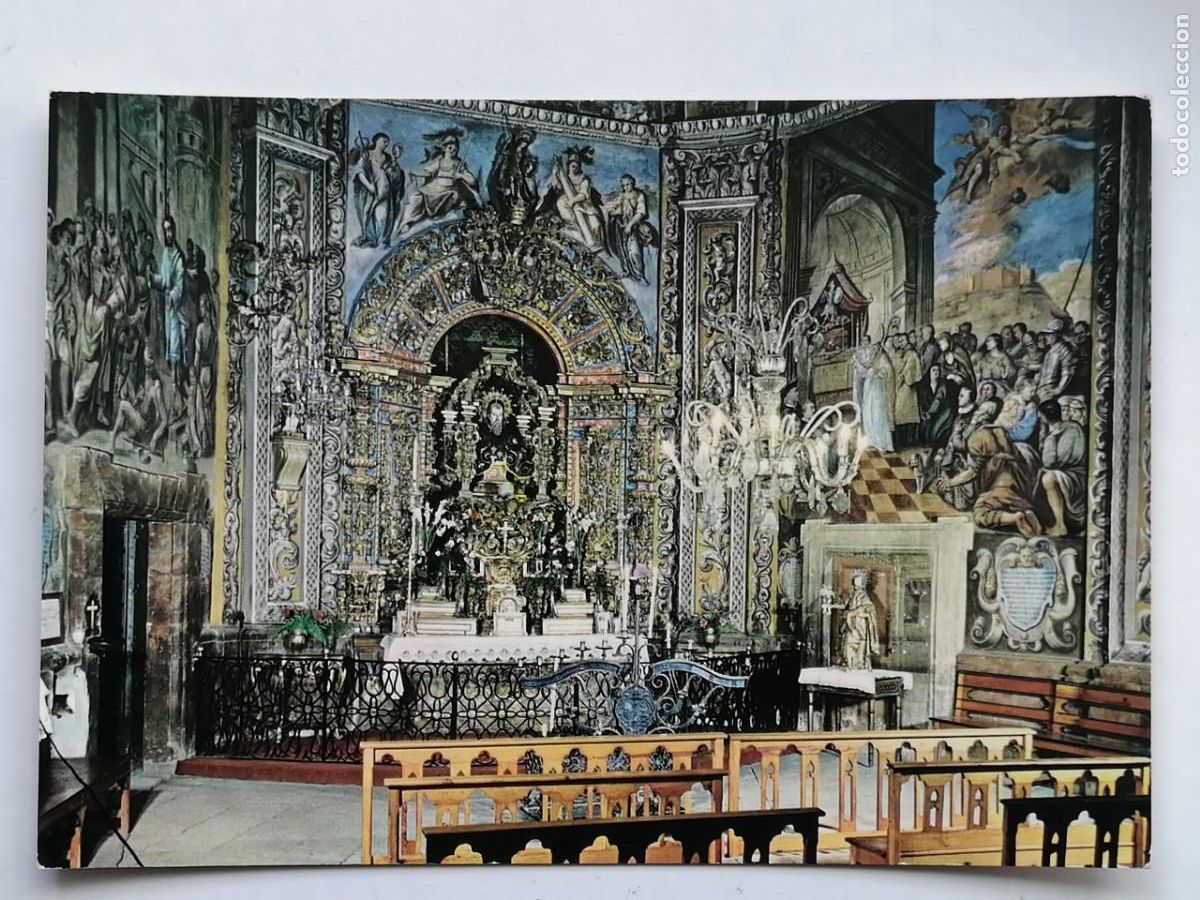Postales: POSTAL 18325 NUEVA-VISTABELLA 418 SORIA ERMITA SAN SATURIO ALTAR DEL SANTO