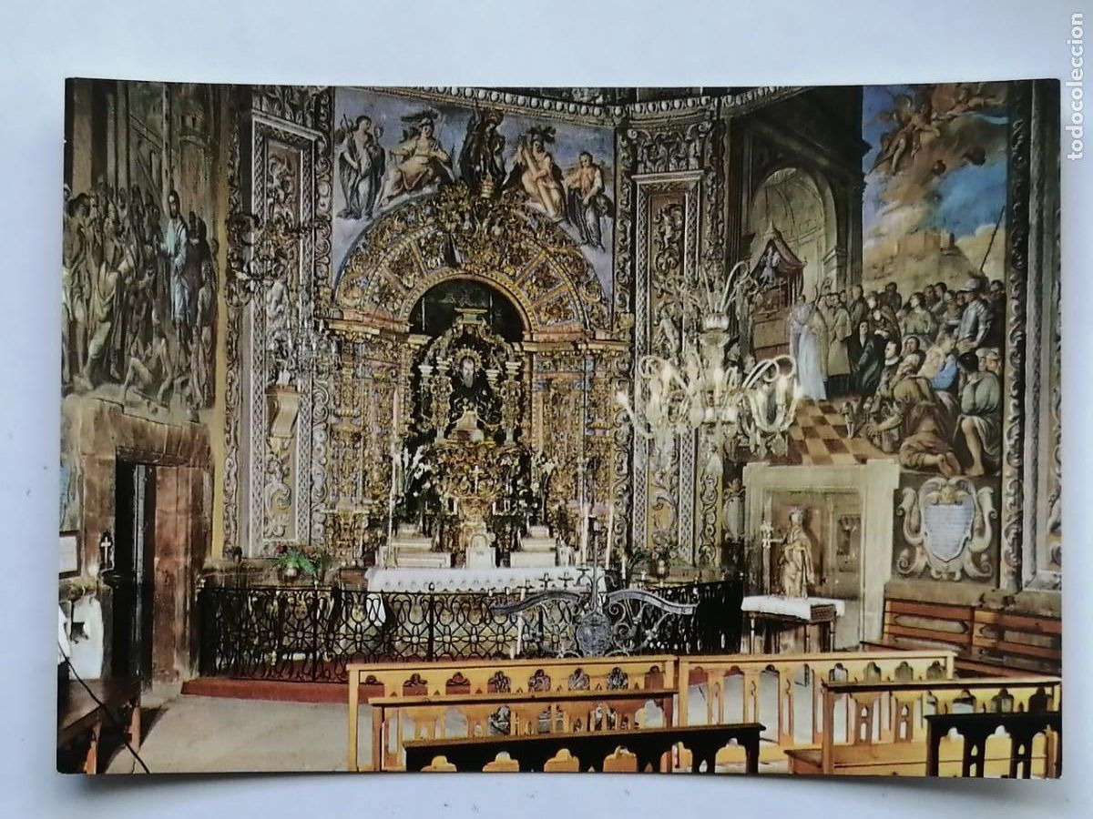 Postales: POSTAL 18324 NUEVA-VISTABELLA 18 SORIA ERMITA SAN SATURIO ALTAR DEL SANTO