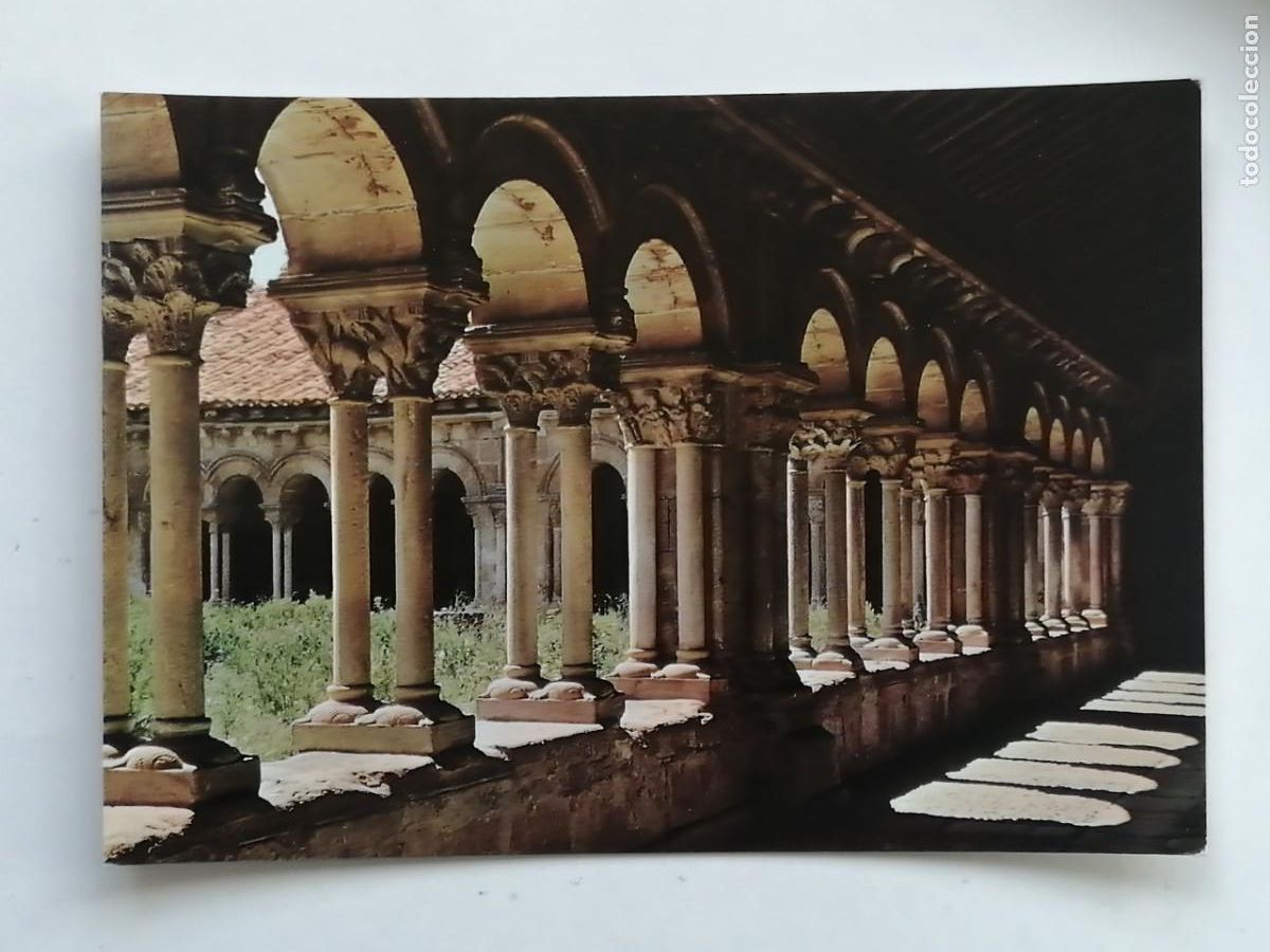 Postales: POSTAL 18310 NUEVA D.L. 1970-VISTABELLA 20 SORIA COLEGIATA SAN PEDRO CLAUSTRO ROMANICO