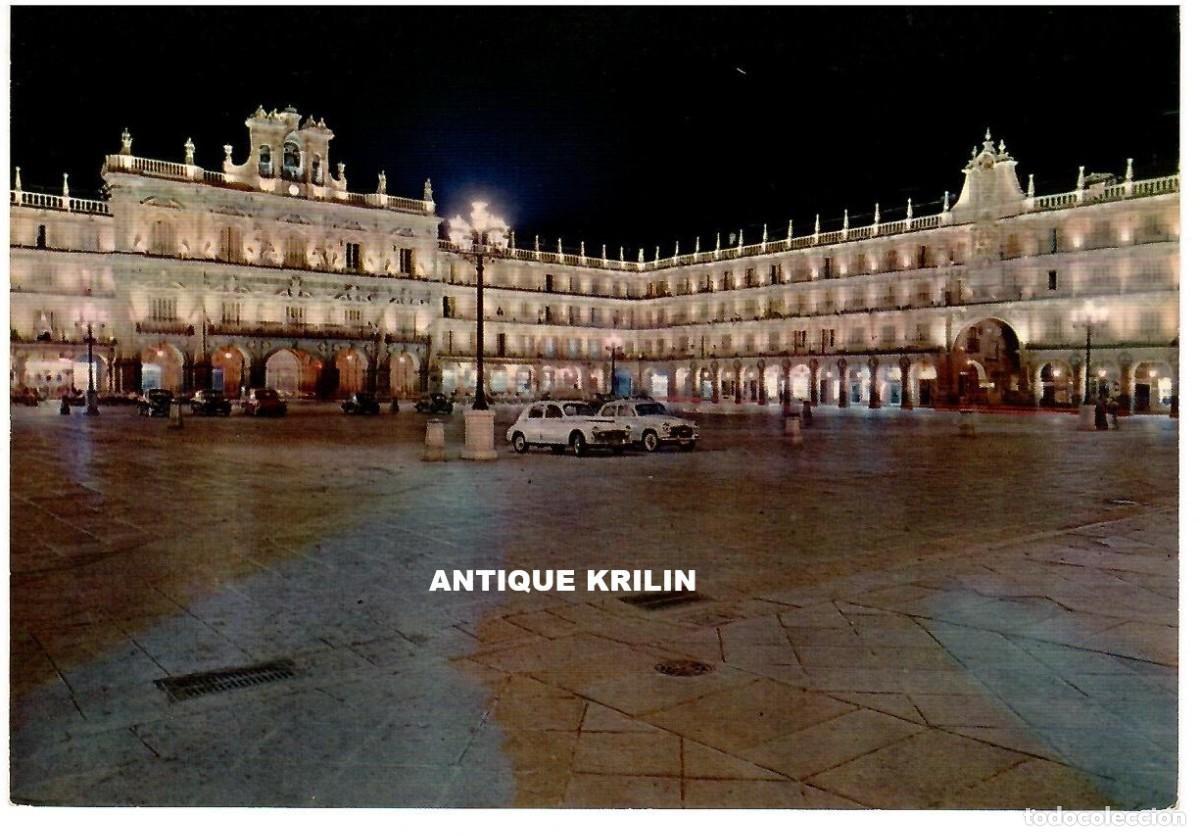 Postales: SALAMANCA N&ordm; 2011 PLAZA MAYOR , NOCTURNO / EDICIONES ARRIBAS / SIN FRANQUEAR