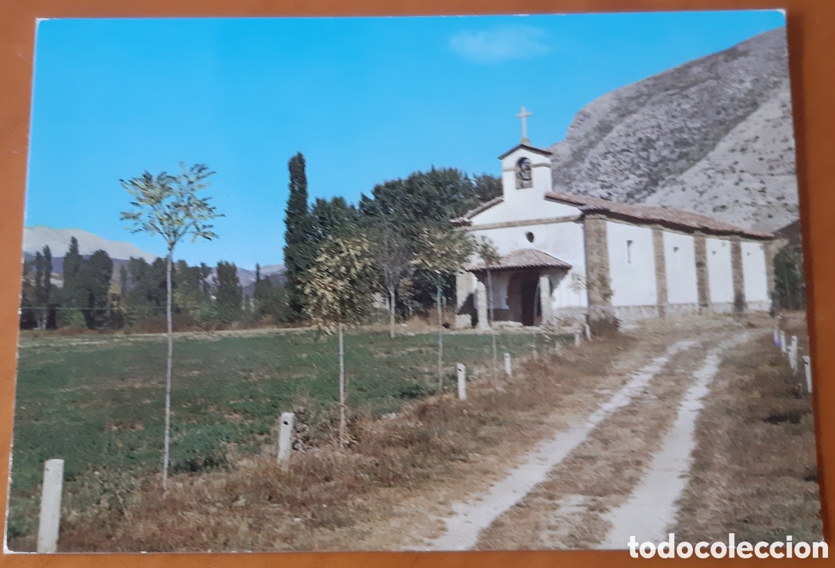 Postales: Postal Velilla del R&iacute;o Carri&oacute;n Palencia. Ermita. Sin escribir. R10017
