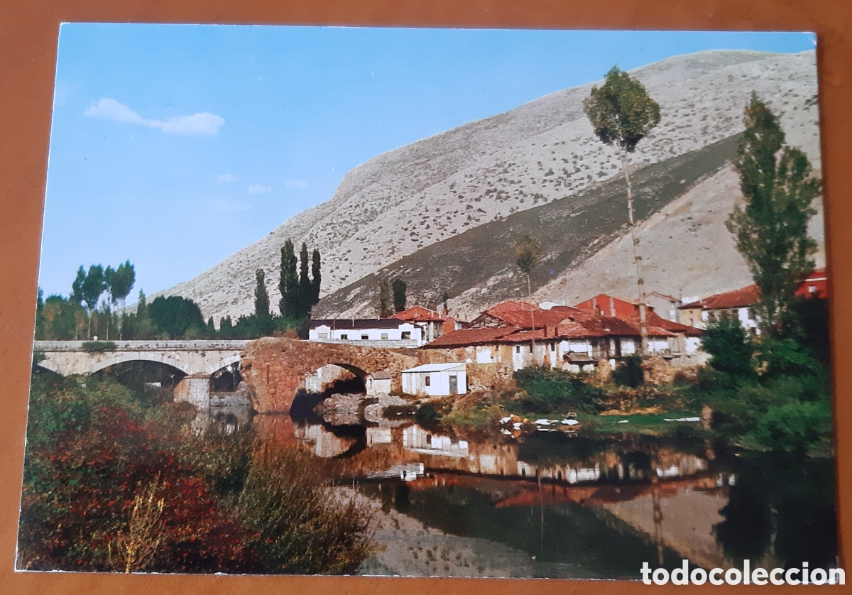 Postales: Postal Velilla del R&iacute;o Carri&oacute;n Palencia. Puente. Sin escribir. R10018