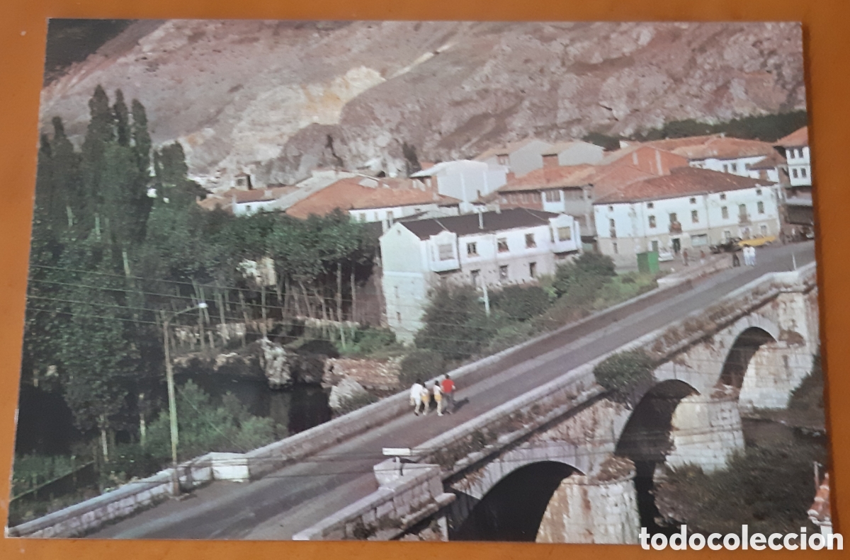 Postales: Postal Velilla del R&iacute;o Carri&oacute;n Palencia. Puente. Sin escribir. R10019