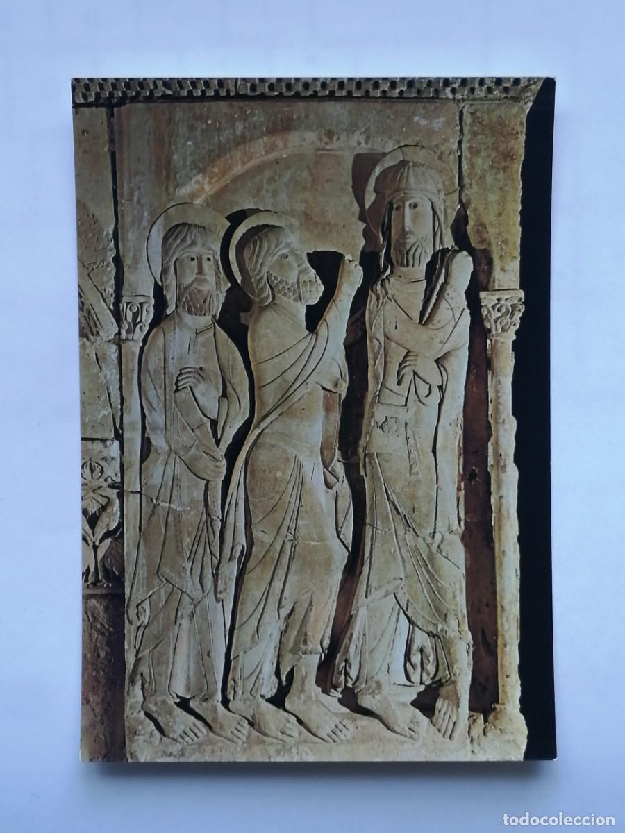 Postales: POSTAL 18401 NUEVA-VISTABELLA 4 ABADIA STO DOMINGO DE SILOS BURGOS CLAUSTRO DISCIPULOS DE EMAUS