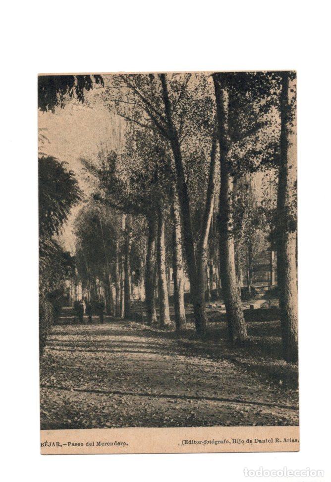Cartoline: B&Eacute;JAR (SALAMANCA).- PASEO DEL MERENDERO. ED. HIJO DE DANIEL R. ARIAS