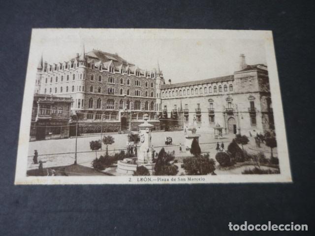 Postales: LEON PLAZA DE SAN MARCELO - Foto 1