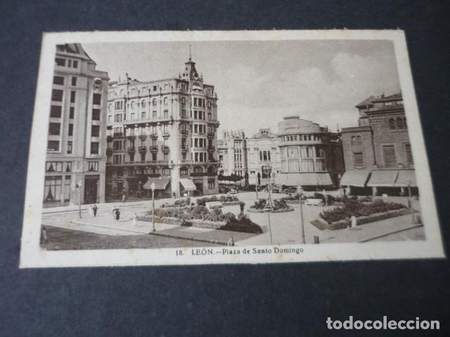 Postales: LEON PLAZA DE SANTO DOMINGO