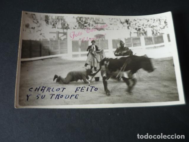 Cartes Postales: SALAMANCA PLAZA DE TOROS CHARLOTADA COMPA&Ntilde;IA DE JUAN FEITO EMILIANO FOTOGRAFO POSTAL FOTOGRAFICA