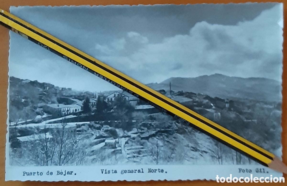 Postales: Fotograf&iacute;a Puerto de Bejar Salamanca. Vista general del Norte. Foto Gil. Escrita. R10023