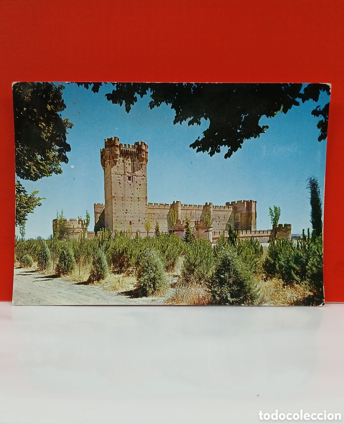 Postales: POSTAL ANTIGUA MEDINA DEL CAMPO &rdquo;CASTILLO DE LA MOTA&rdquo; (A&Ntilde;OS 60)